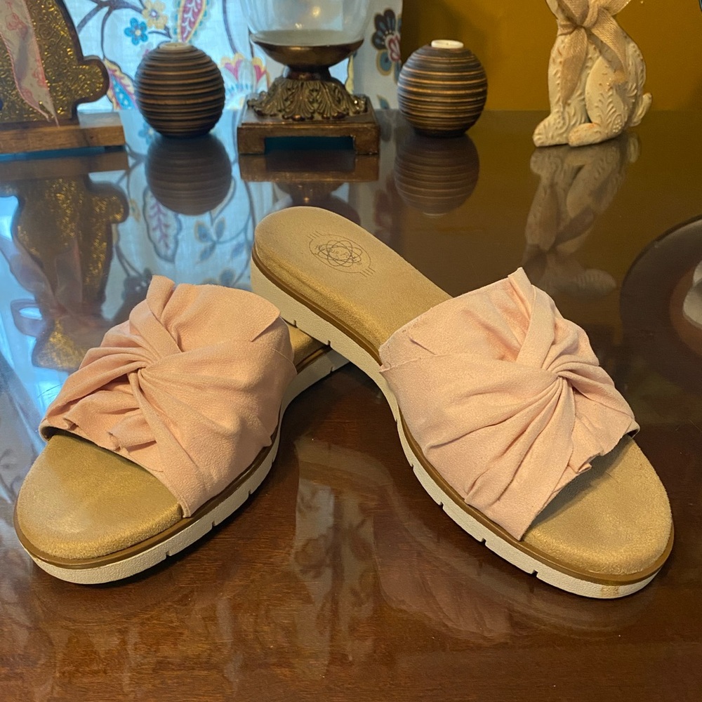 Pink sandals